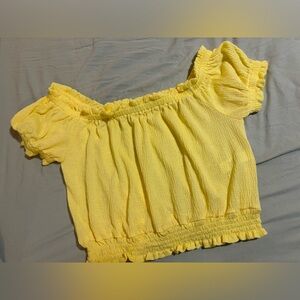 Yellow Summer Top!🍋